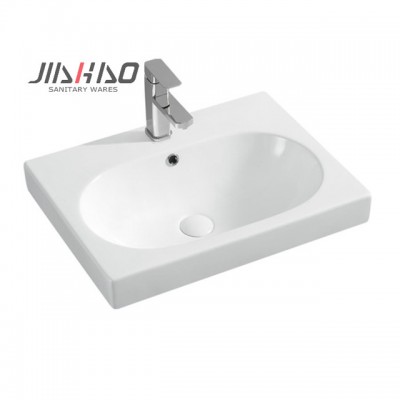 088 rectangular shape lavabo basin bathroom face wash counter basin