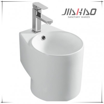 Economical ceramic bathroom laboratory basin unique wall hung ceramic sink