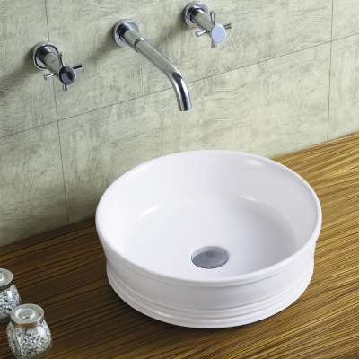 1097  Quality bathroom basin ceramic kitchen sink for sell