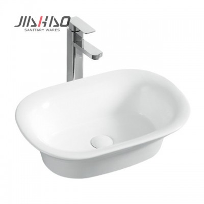 1089 Toilet bathroom basin rectangular ceramic material wash art basin