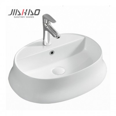 Designer Malaysia Cabinet Countertop Bathroom Ceramic Hand Wash Basin