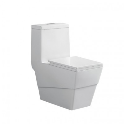 8804 China suppieir siphonic toilet  elegant design bathroom one piece toilet